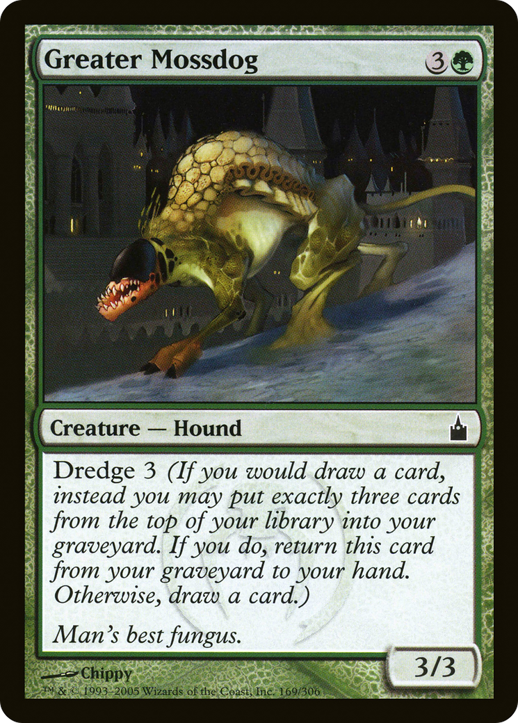 Greater Mossdog [Ravnica: City of Guilds] MTG Single Magic: The Gathering