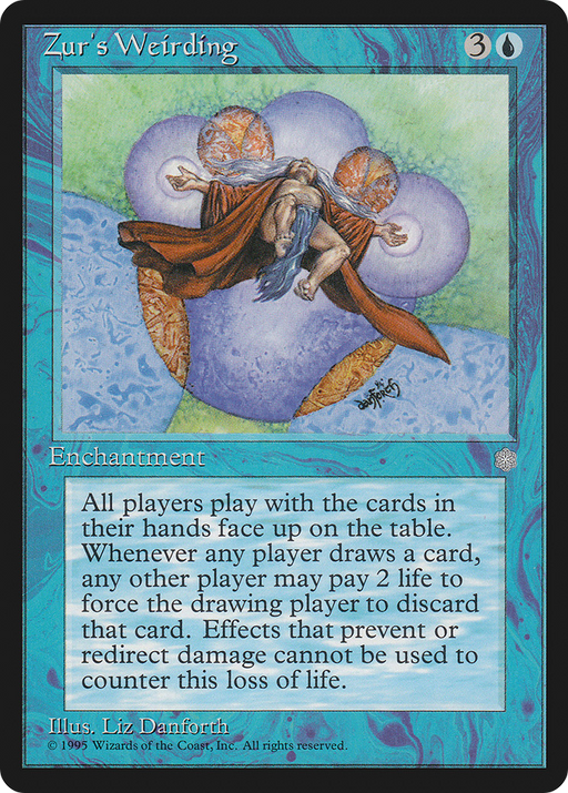 Zur's Weirding (ICE-110) [Ice Age] MTG Single Wizards of the Coast