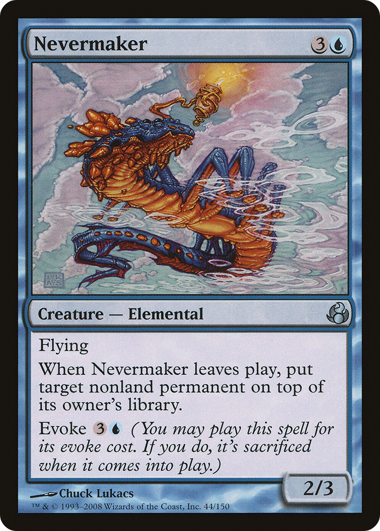 Nevermaker (MOR-044) [Morningtide] Foil MTG Single Wizards of the Coast