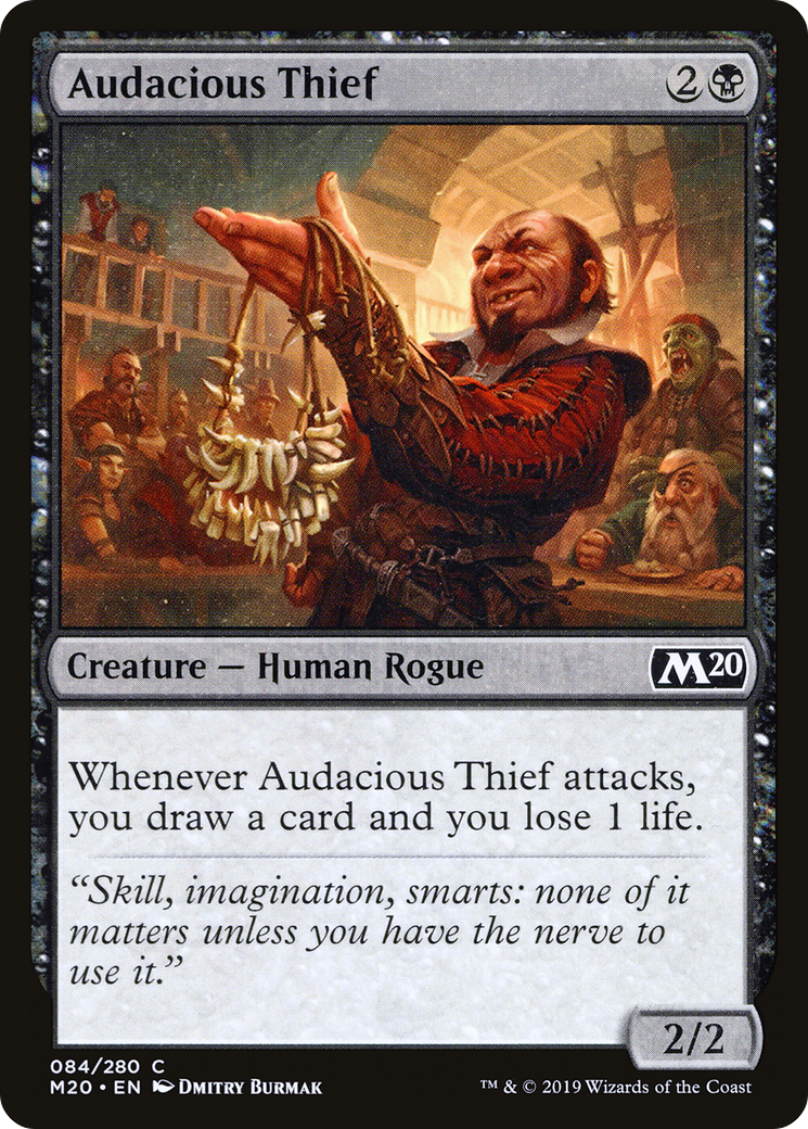 Audacious Thief (M20-084) [Core Set 2020] Foil MTG Single Wizards of the Coast