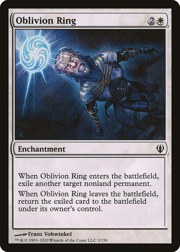 Oblivion Ring (ARC-003) [Misc] Archenemy MTG Single Wizards of the Coast