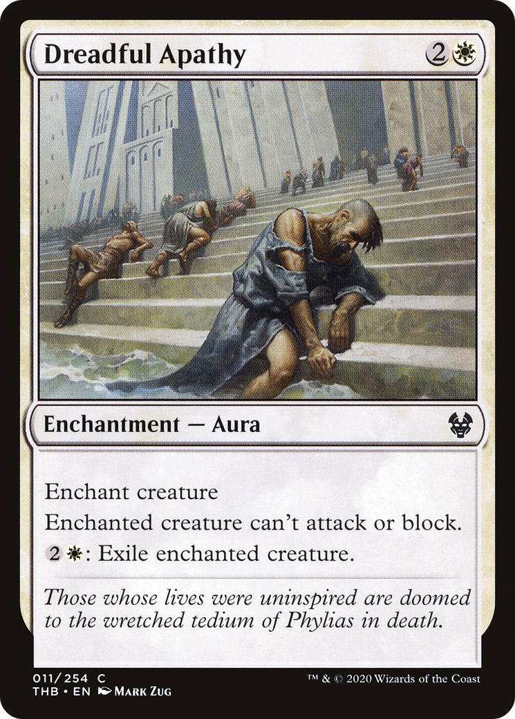 Dreadful Apathy (THB-011) [Theros Beyond Death] MTG Single Wizards of the Coast
