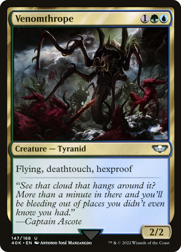 Venomthrope (40K-147) [Warhammer 40,000 Commander] MTG Single Wizards of the Coast