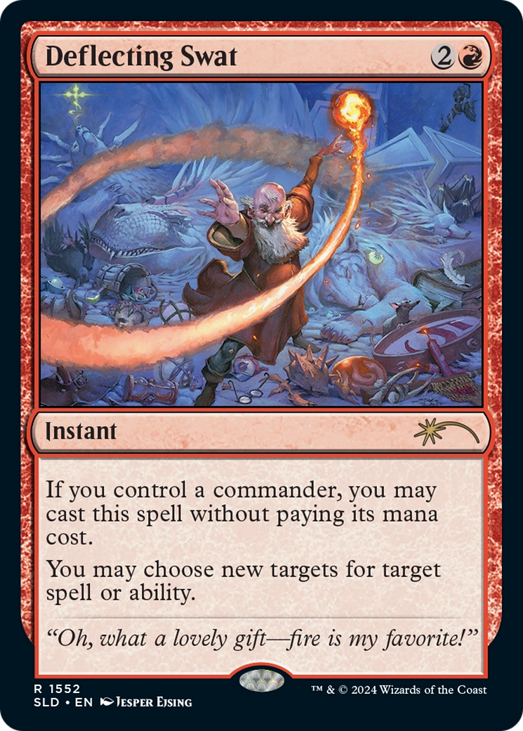 Deflecting Swat (SLD-1552) [Secret Lair] Drop MTG Single Wizards of the Coast