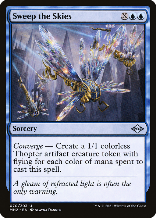 Sweep the Skies (MH2-070) [Modern Horizons 2] Foil MTG Single Modern Horizons 2