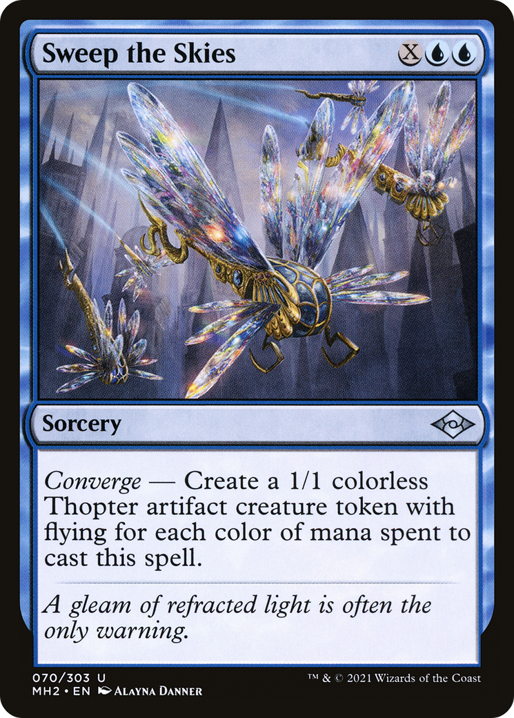 Sweep the Skies (MH2-070) [Modern Horizons 2] MTG Single Modern Horizons 2