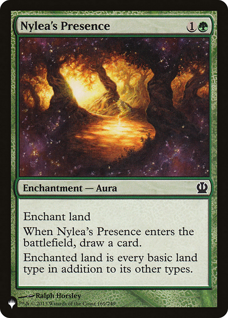 Nylea's Presence (LIST-THS-169) [Mystery Booster] The List MTG Single Wizards of the Coast