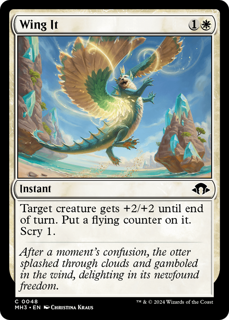 Wing It (MH3-048) [Modern Horizons 3] MTG Single Modern Horizons 3