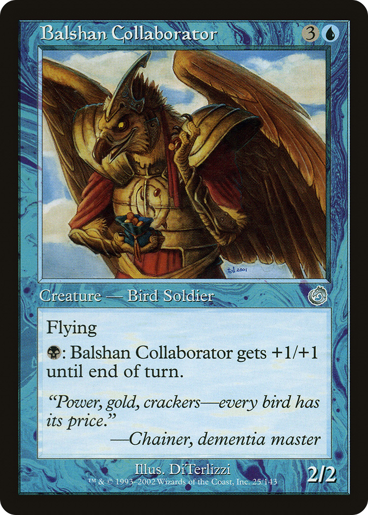 Balshan Collaborator (TOR-025) [Torment] Foil MTG Single Wizards of the Coast