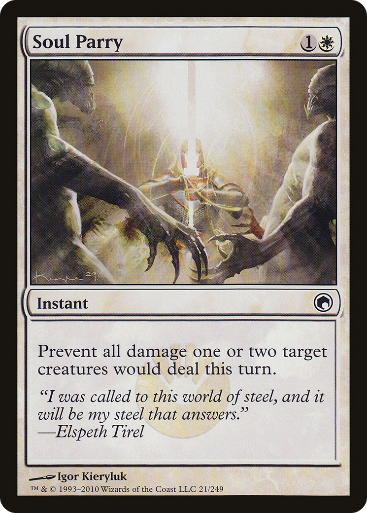 Soul Parry (SOM-021) [Scars of Mirrodin] MTG Single Wizards of the Coast