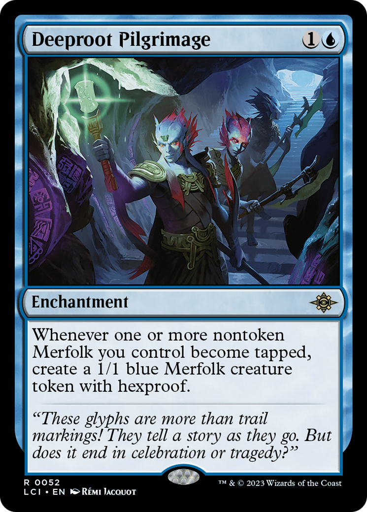 Deeproot Pilgrimage (LCI-052) [The Lost Caverns of Ixalan] Foil MTG Single Wizards of the Coast