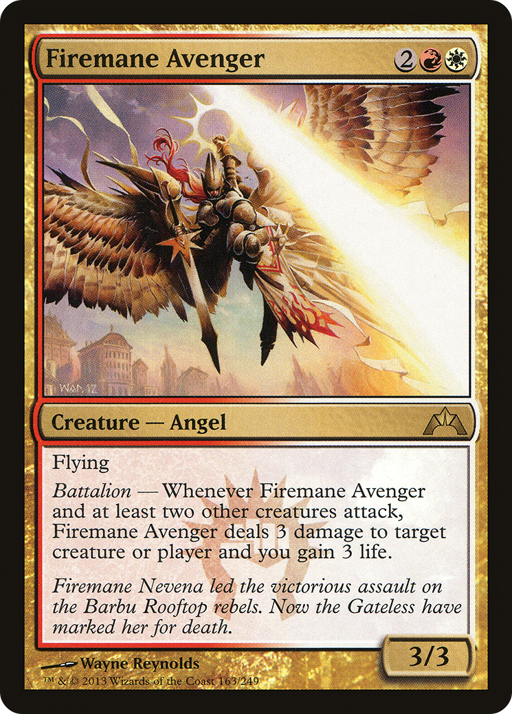 Firemane Avenger (GTC-163) [Gatecrash] Foil MTG Single Wizards of the Coast