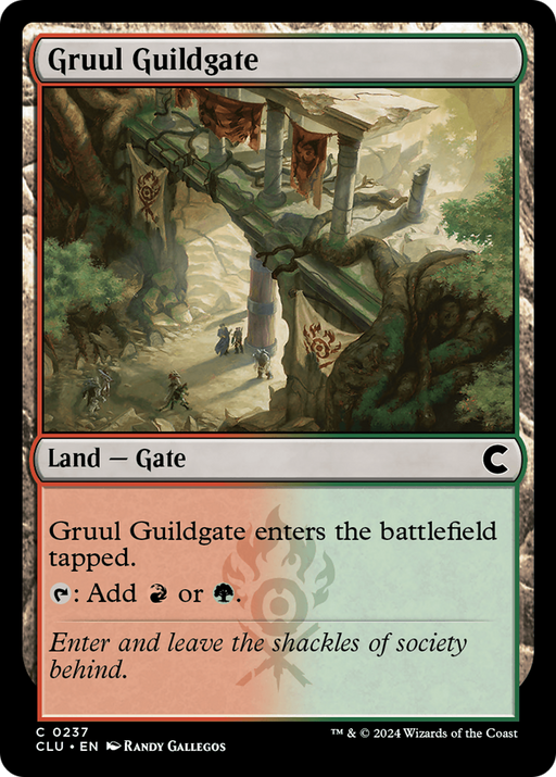 Gruul Guildgate (CLU-237) [Ravnica: Clue Edition] MTG Single Wizards of the Coast