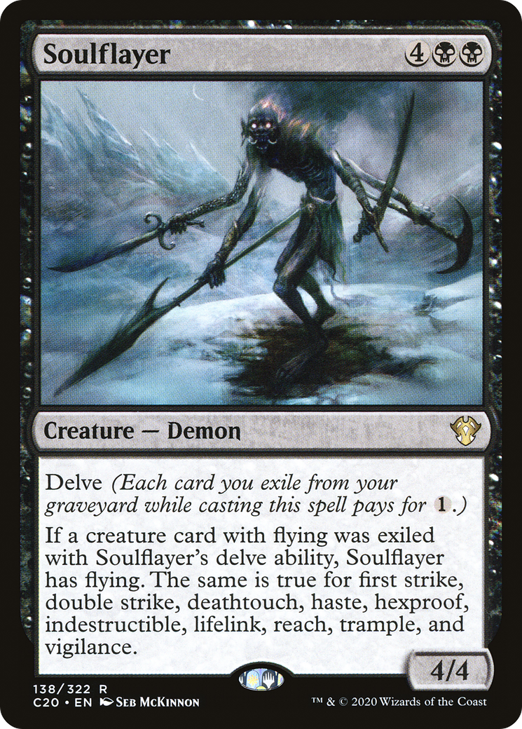 Soulflayer (C20-138) [Commander 2020] MTG Single Wizards of the Coast