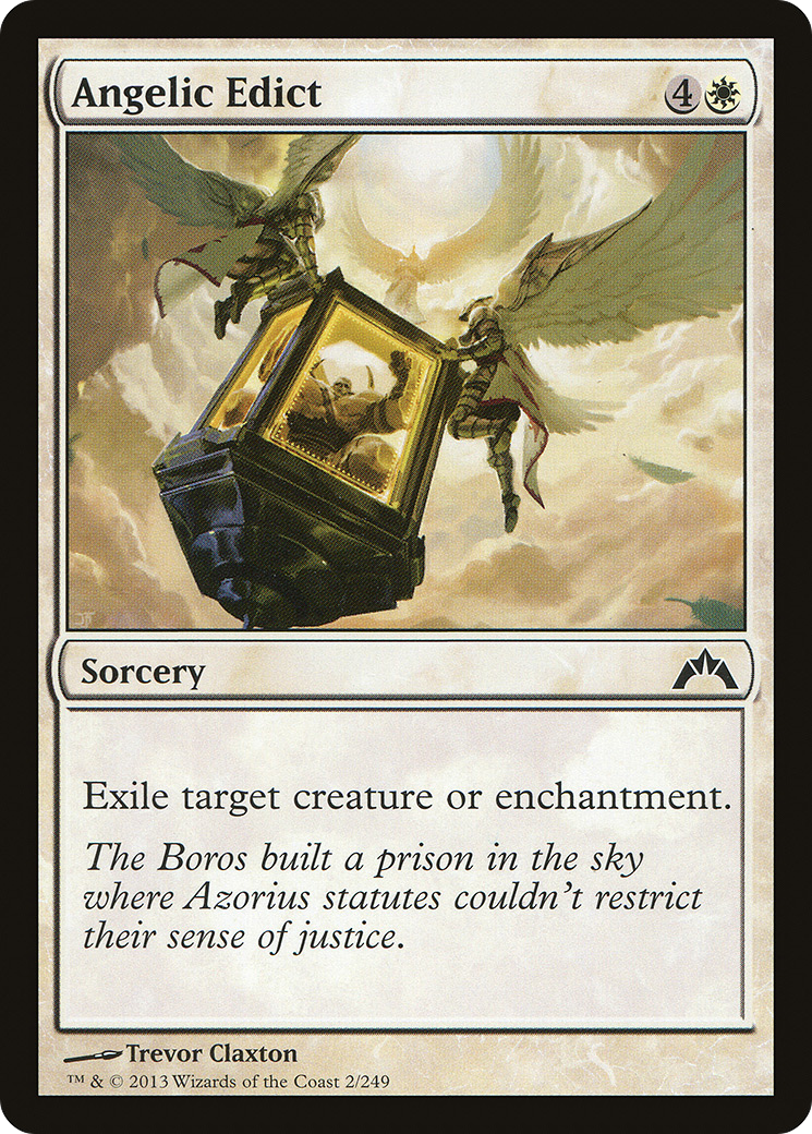 Angelic Edict (GTC-002) [Gatecrash] Foil MTG Single Wizards of the Coast