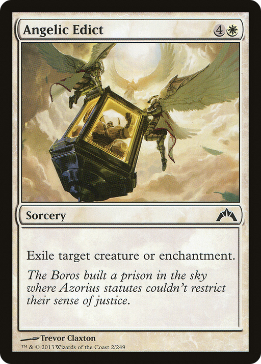 Angelic Edict (GTC-002) [Gatecrash] MTG Single Wizards of the Coast