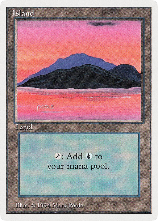 Island (C) (SUM-297) [Misc] Summer Magic / Edgar MTG Single Wizards of the Coast