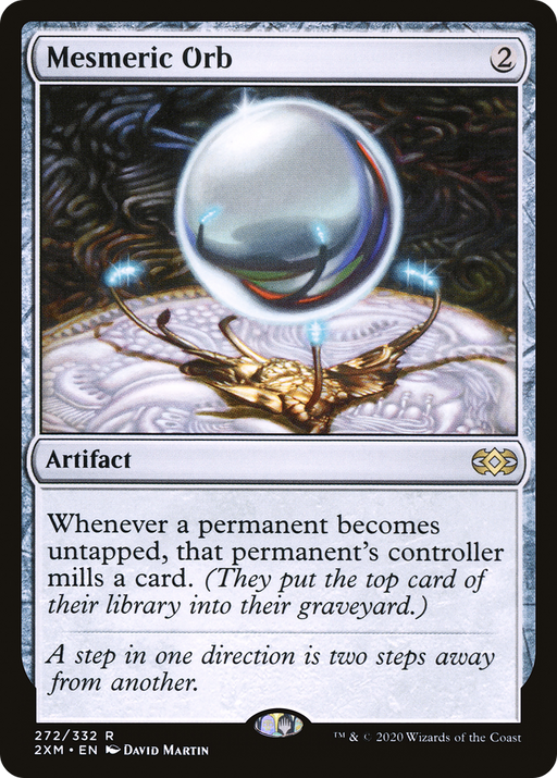 Mesmeric Orb (2XM-272) [Double Masters] MTG Single Wizards of the Coast