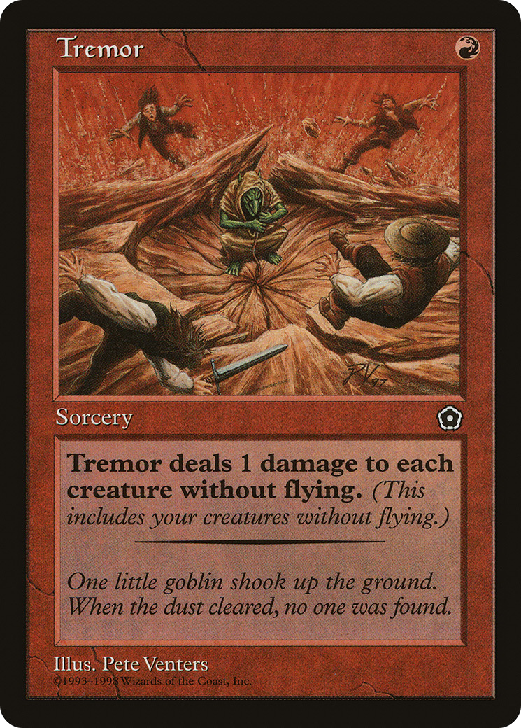 Tremor (P02-) [Misc] Portal Second Age MTG Single Wizards of the Coast