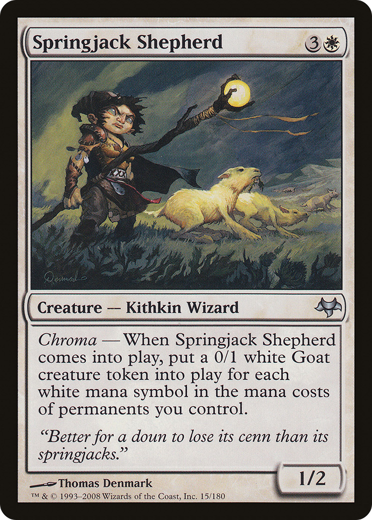 Springjack Shepherd (EVE-015) [Eventide] MTG Single Wizards of the Coast