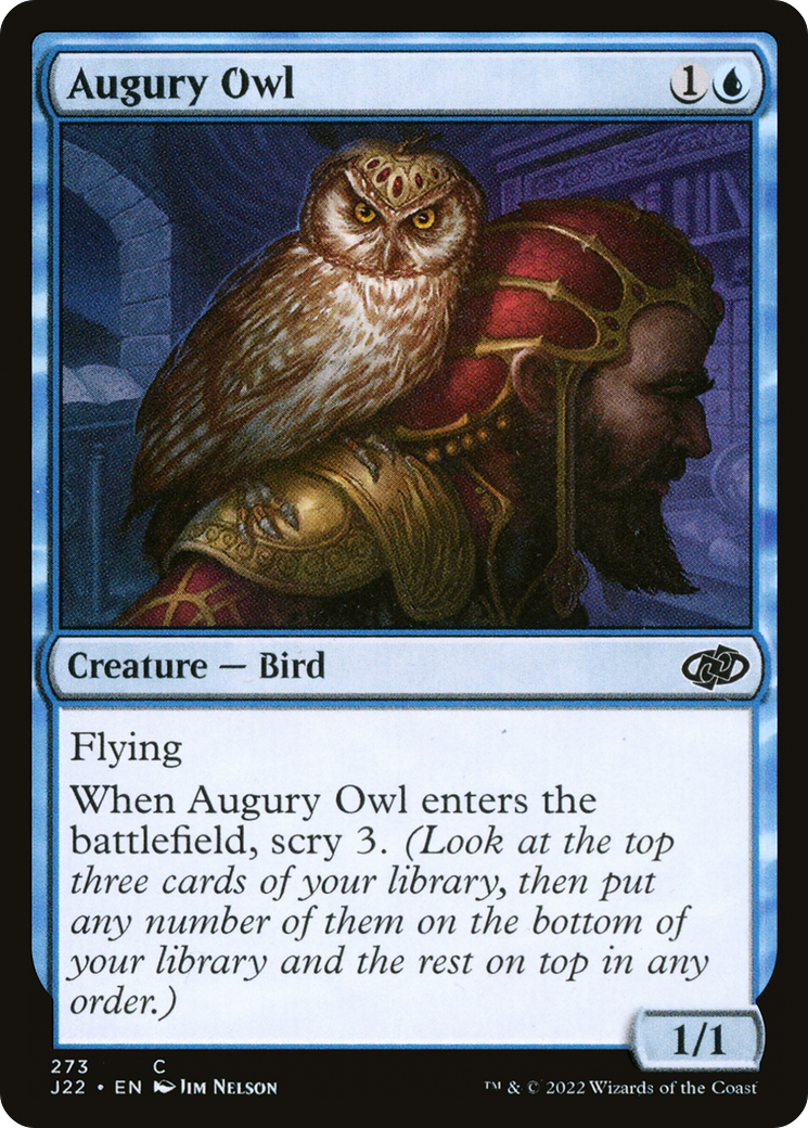 Augury Owl (J22-273) [Jumpstart 2022] MTG Single Wizards of the Coast
