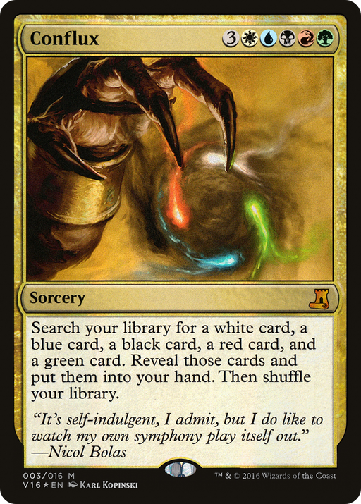 Conflux (V16-003) [Misc] From the Vault: Lore Foil MTG Single Wizards of the Coast