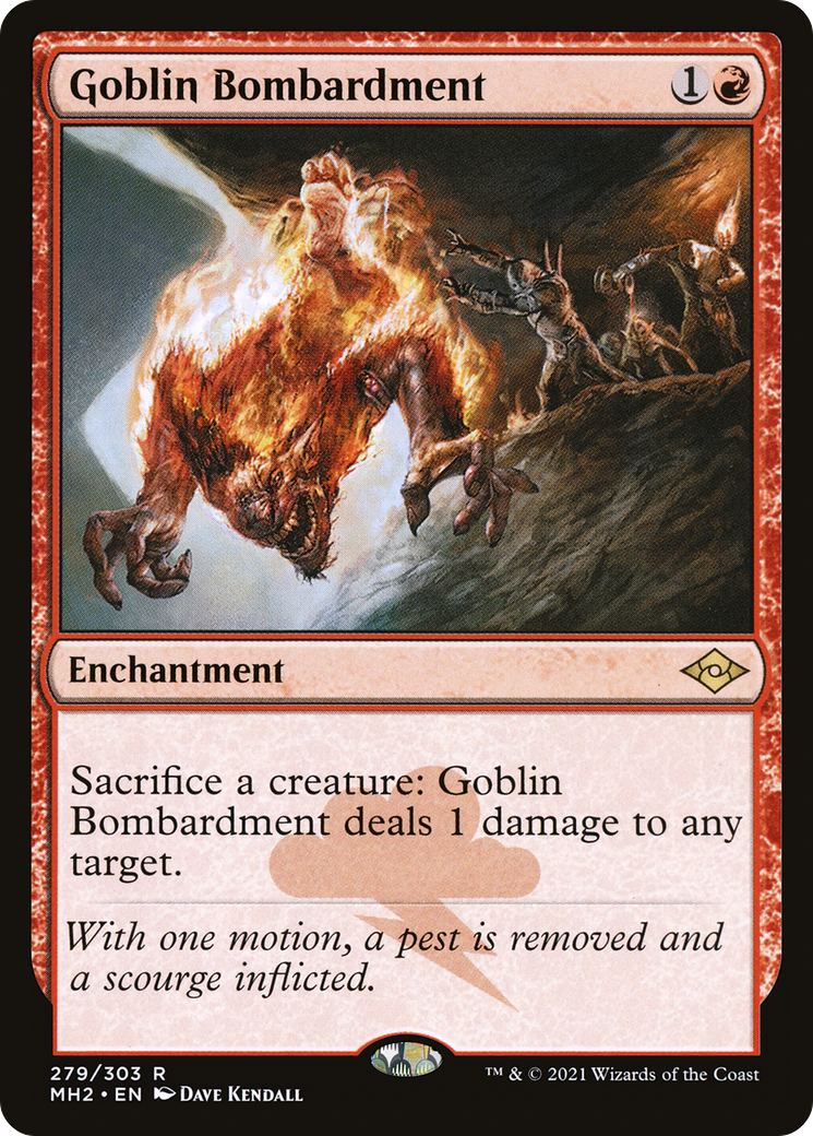 Goblin Bombardment (MH2-279) [Modern Horizons 2] MTG Single Modern Horizons 2