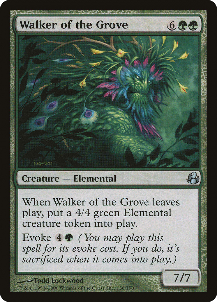 Walker of the Grove (MOR-138) [Morningtide] MTG Single Wizards of the Coast