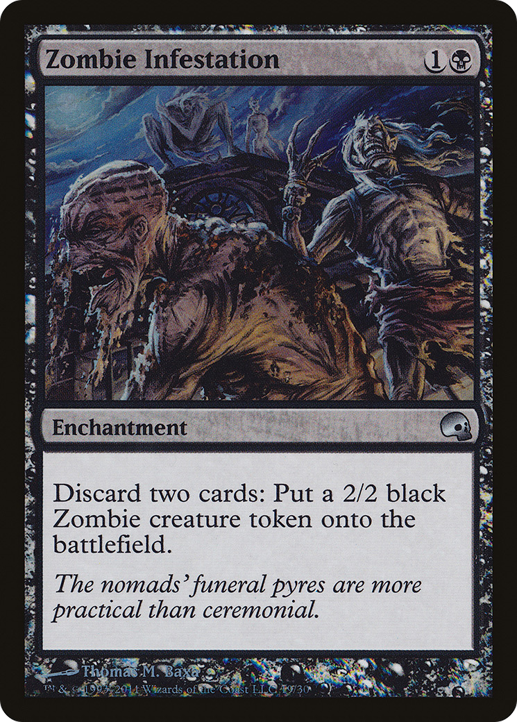 Zombie Infestation (GRV-019) [Misc] Premium Deck Series: Graveborn Foil MTG Single Wizards of the Coast