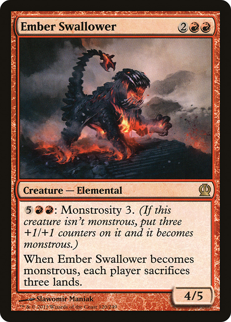 Ember Swallower (THS-120) [Theros] MTG Single Wizards of the Coast