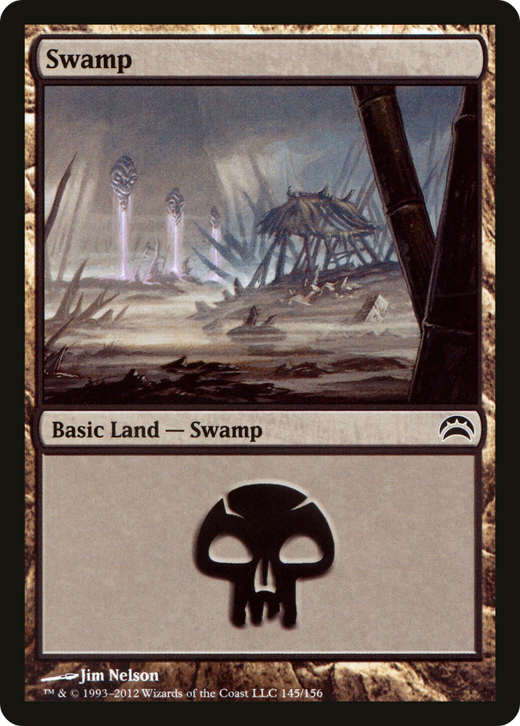 Swamp (PC2-145) [Misc] Planechase 2012 MTG Single Wizards of the Coast