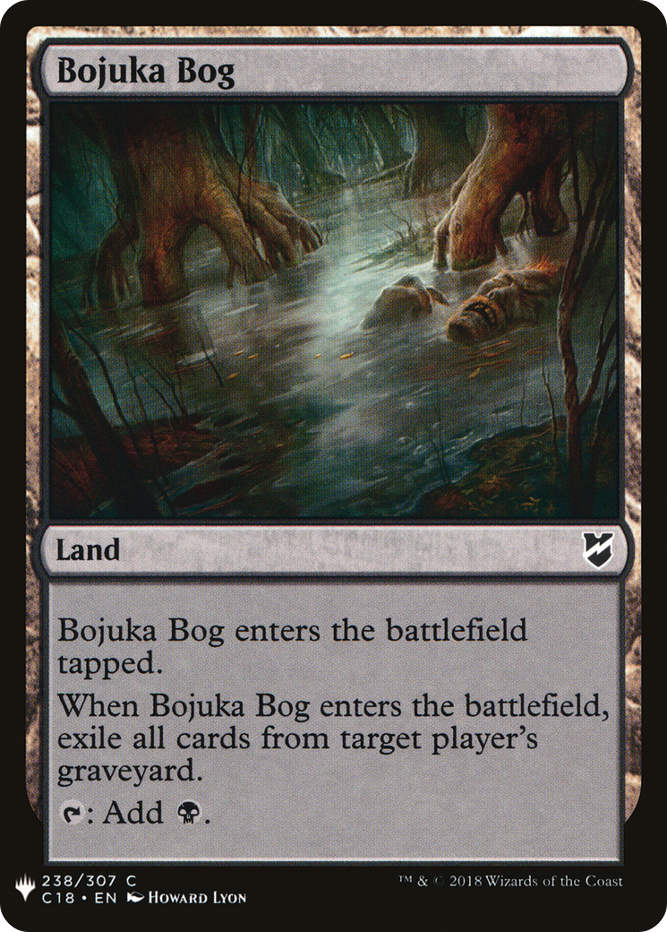 Bojuka Bog (C18) (LIST-238) [Mystery Booster] The List MTG Single Wizards of the Coast