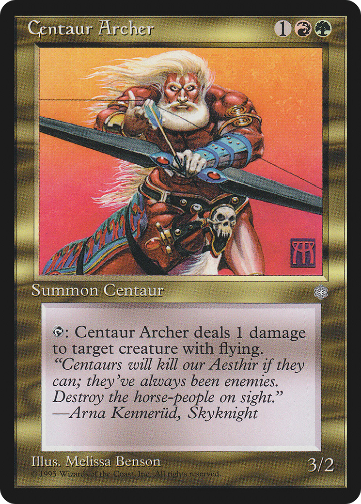Centaur Archer (ICE-) [Ice Age] MTG Single Wizards of the Coast