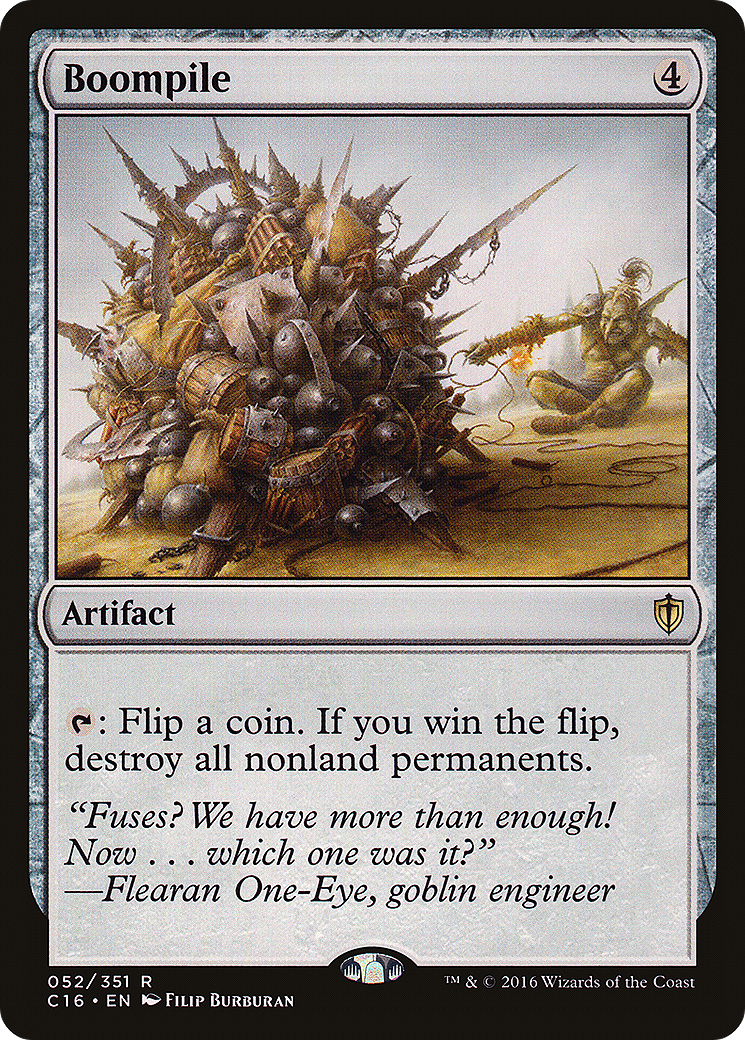 Boompile (C16-052) [Commander 2016] MTG Single Wizards of the Coast