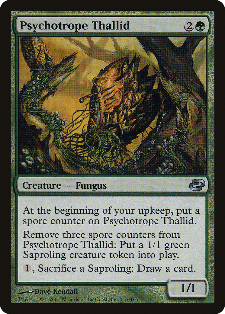 Psychotrope Thallid (PLC-137) [Planar Chaos] Foil MTG Single Planar Chaos