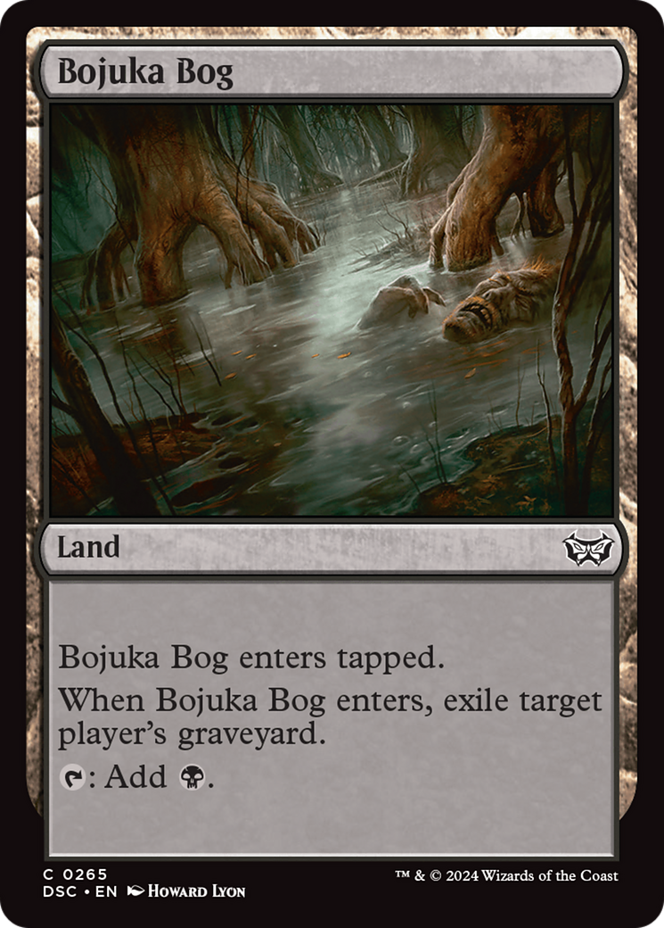 Bojuka Bog (DSC-265) [Duskmourn: House of Horror Commander] MTG Single Wizards of the Coast