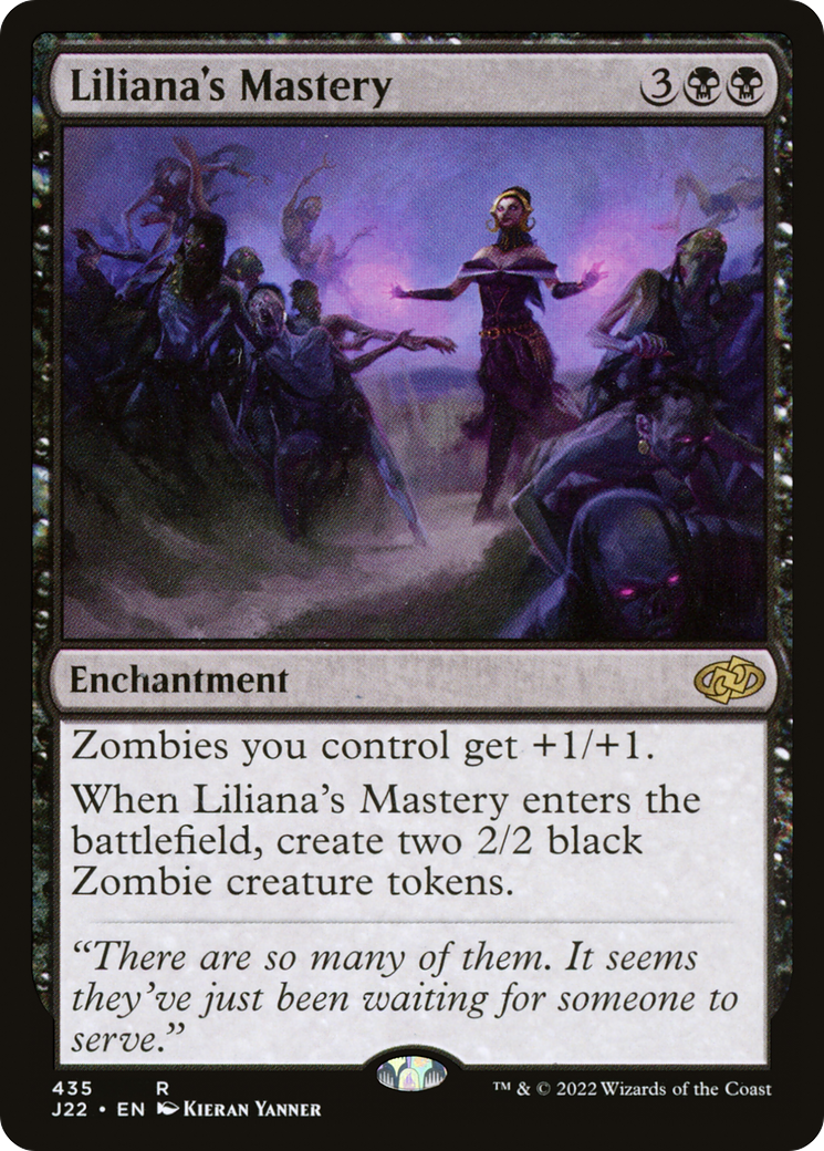 Liliana's Mastery (J22-435) [Jumpstart 2022] MTG Single Wizards of the Coast