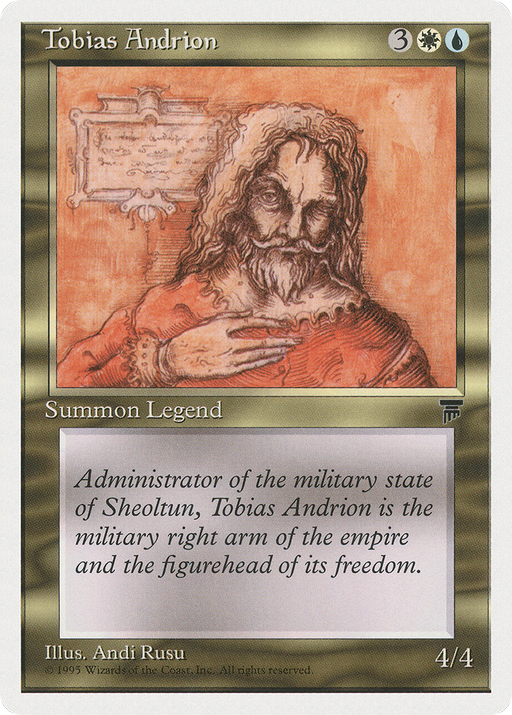 Tobias Andrion (CHR-) [Chronicles] MTG Single Wizards of the Coast