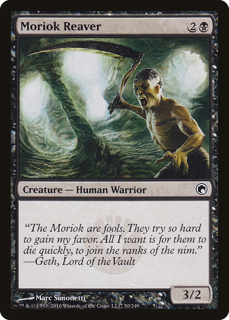 Moriok Reaver (SOM-070) [Scars of Mirrodin] Foil MTG Single Wizards of the Coast