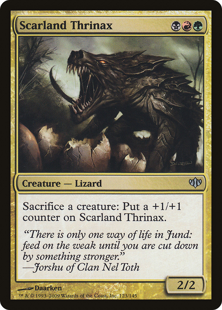 Scarland Thrinax (CON-123) [Conflux] MTG Single Wizards of the Coast