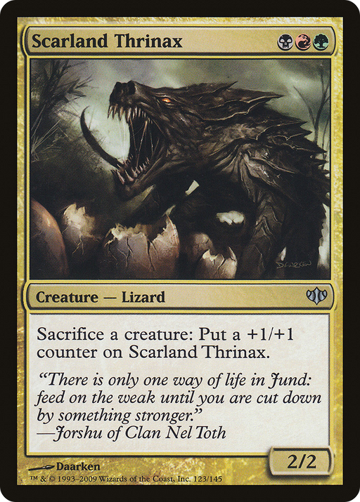 Scarland Thrinax (CON-123) [Conflux] MTG Single Wizards of the Coast