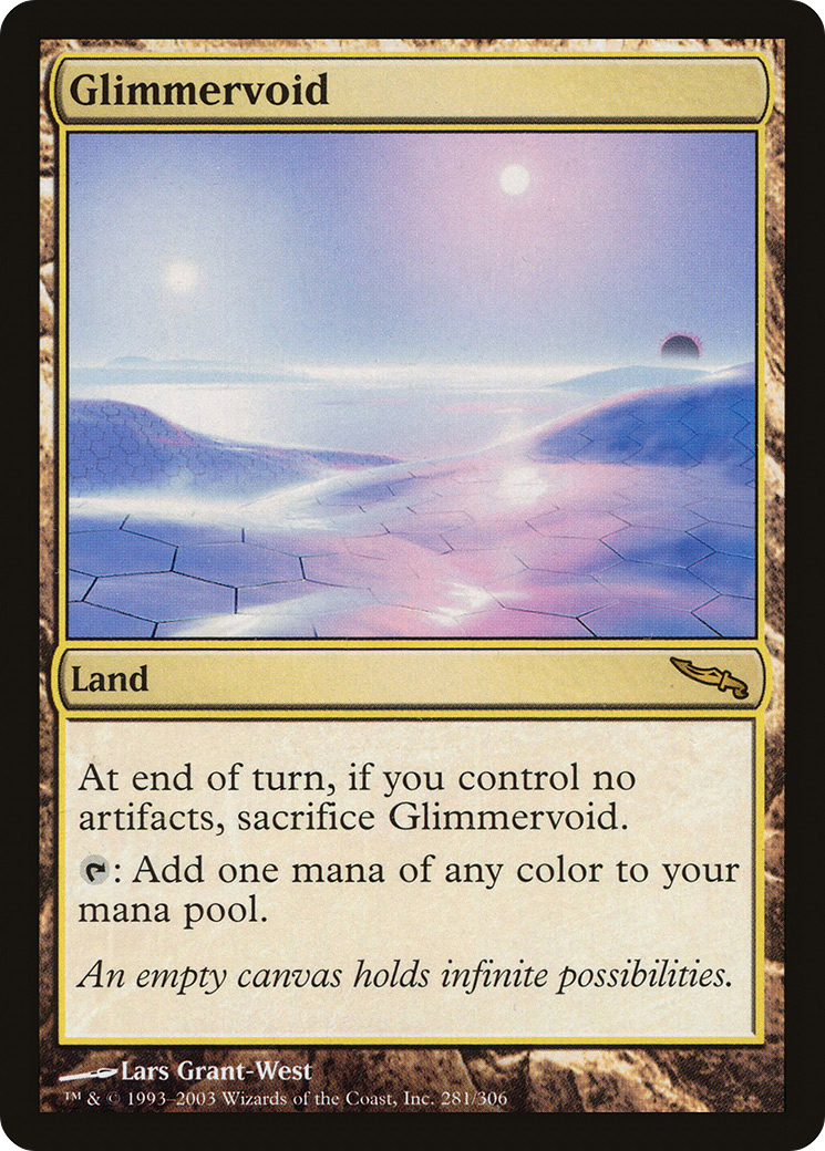 Glimmervoid (MRD-281) [Mirrodin] MTG Single Wizards of the Coast