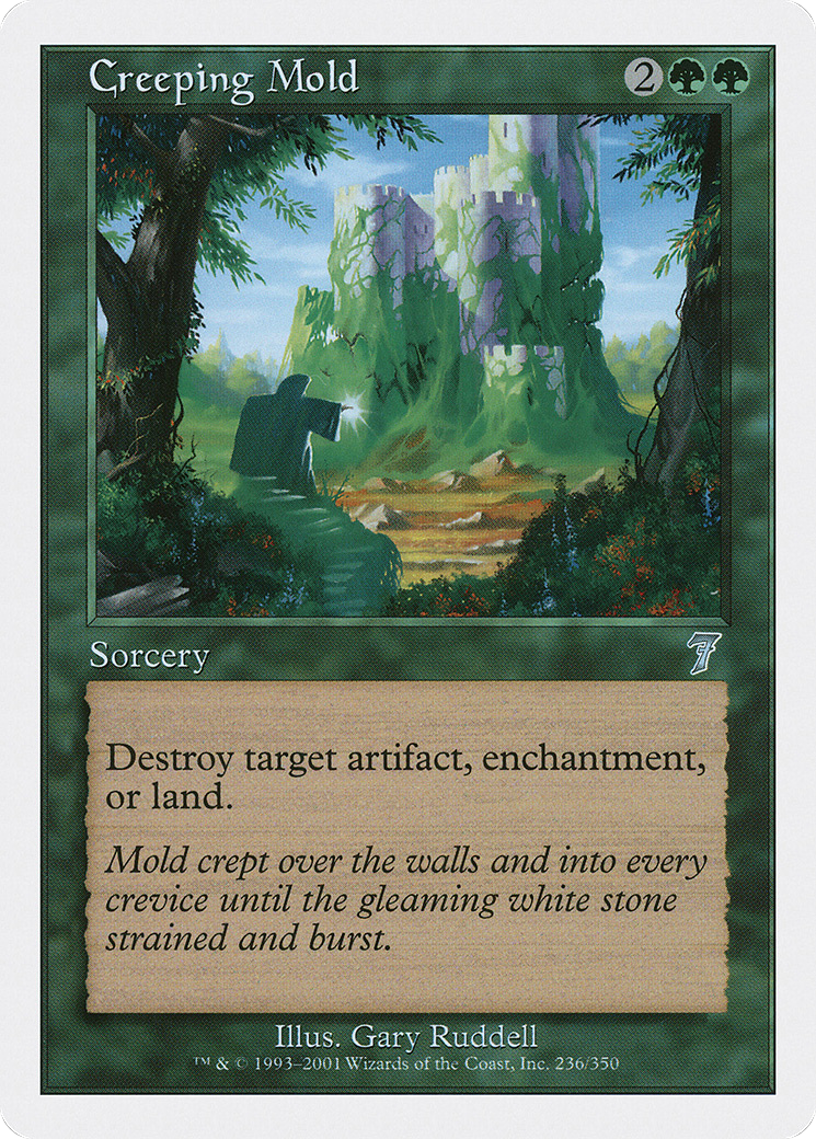 Creeping Mold (7ED-236) [7th Edition] Foil MTG Single Wizards of the Coast