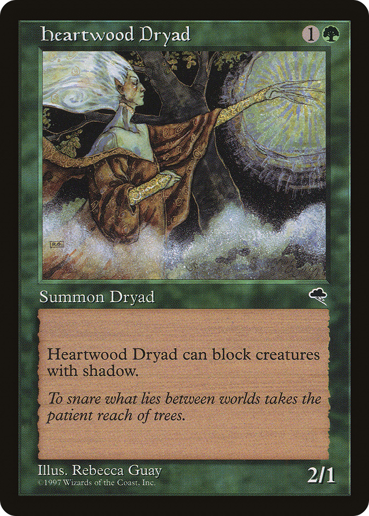 Heartwood Dryad (TMP-231) [Tempest] MTG Single Wizards of the Coast