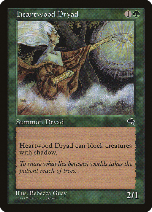Heartwood Dryad (TMP-231) [Tempest] MTG Single Wizards of the Coast