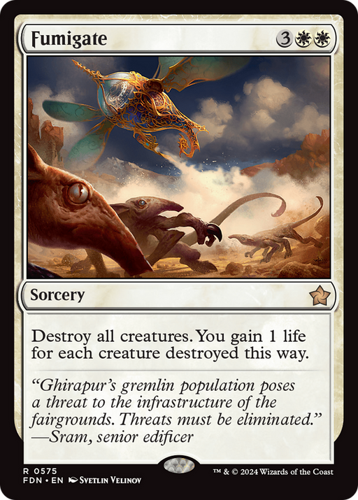 Fumigate (FDN-575) [Foundations] MTG Single Wizards of the Coast