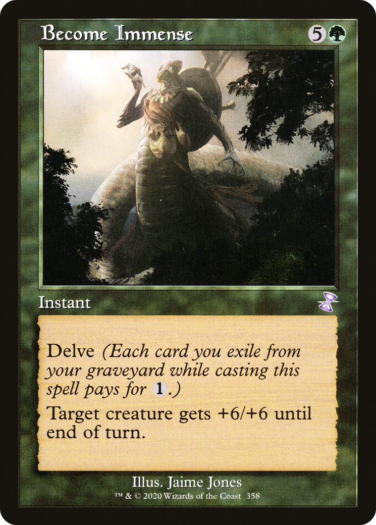 Become Immense (TSR-358) [Time Spiral Remastered] MTG Single Wizards of the Coast