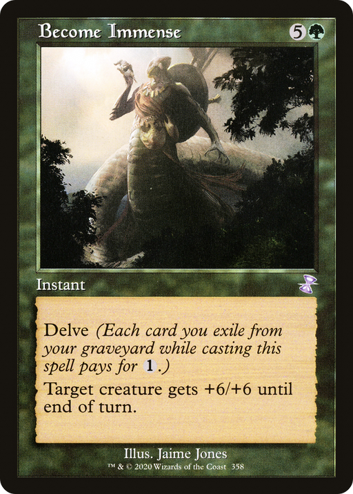 Become Immense (TSR-358) [Time Spiral Remastered] Foil MTG Single Wizards of the Coast