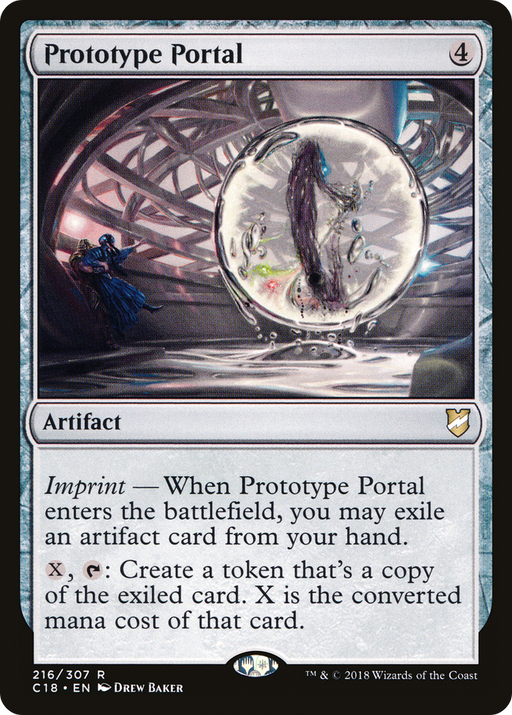 Prototype Portal (C18-216) [Commander 2018] MTG Single Wizards of the Coast
