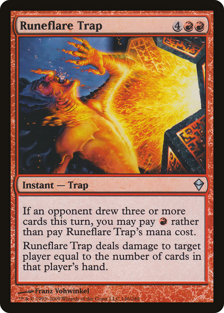 Runeflare Trap (ZEN-146) [Zendikar] MTG Single Wizards of the Coast